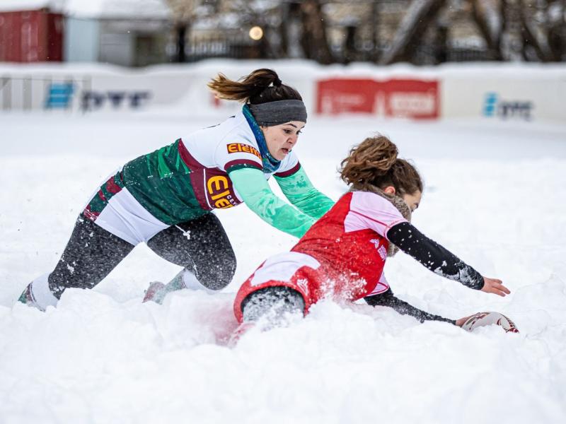 Студентка Университета Вернадского – победительница Кубка Москвы по регби на снегу