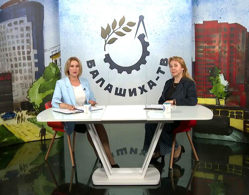 Ректор Университета Вернадского Елена Певцова - на телеканале Балашиха-ТВ